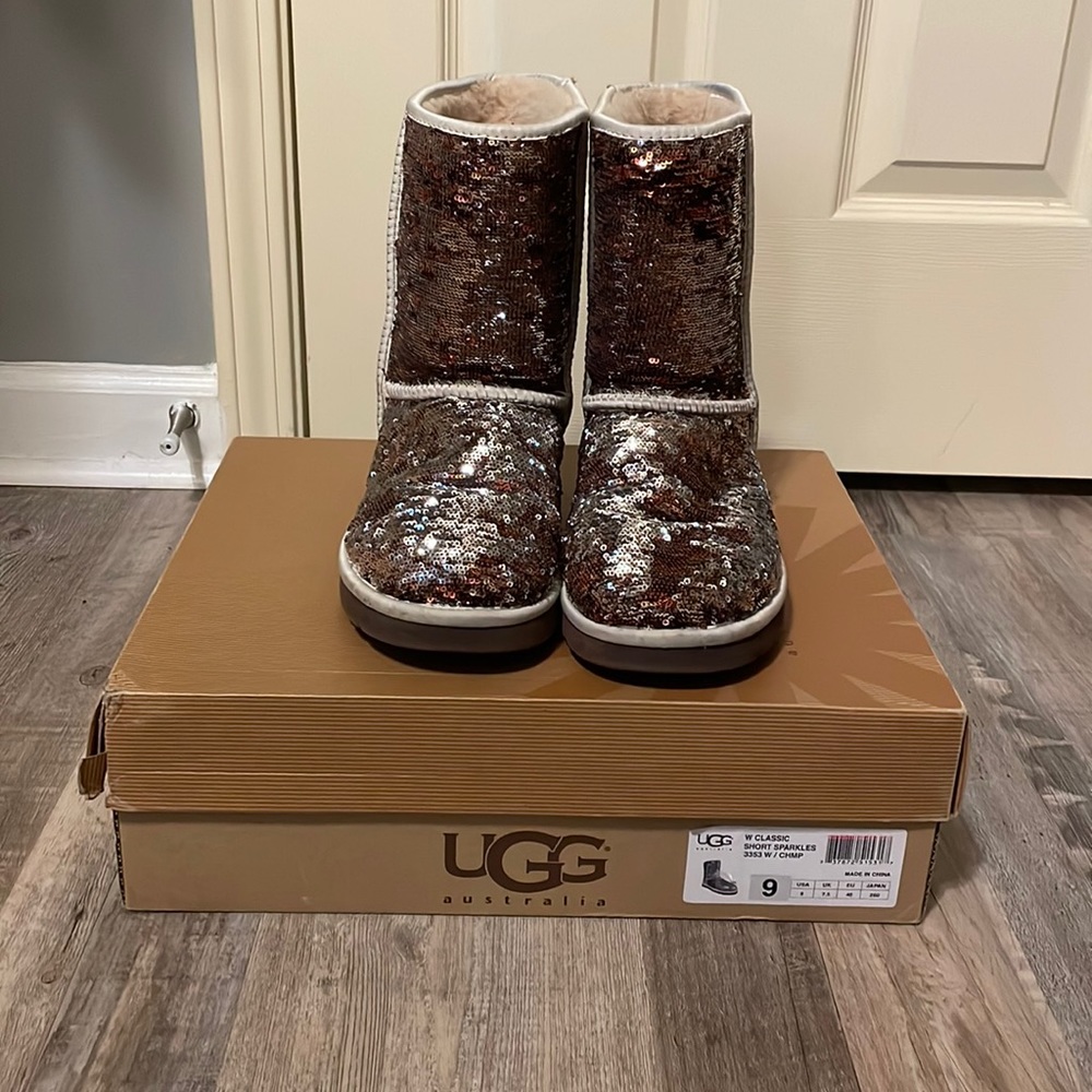 Classic Short Sparkle Ugg Boots